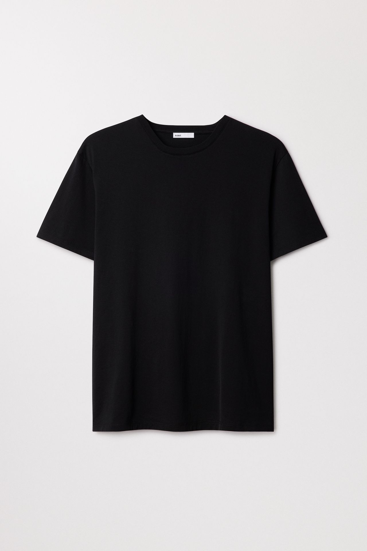 Asket  Lightweight T-Shirt Black - Men