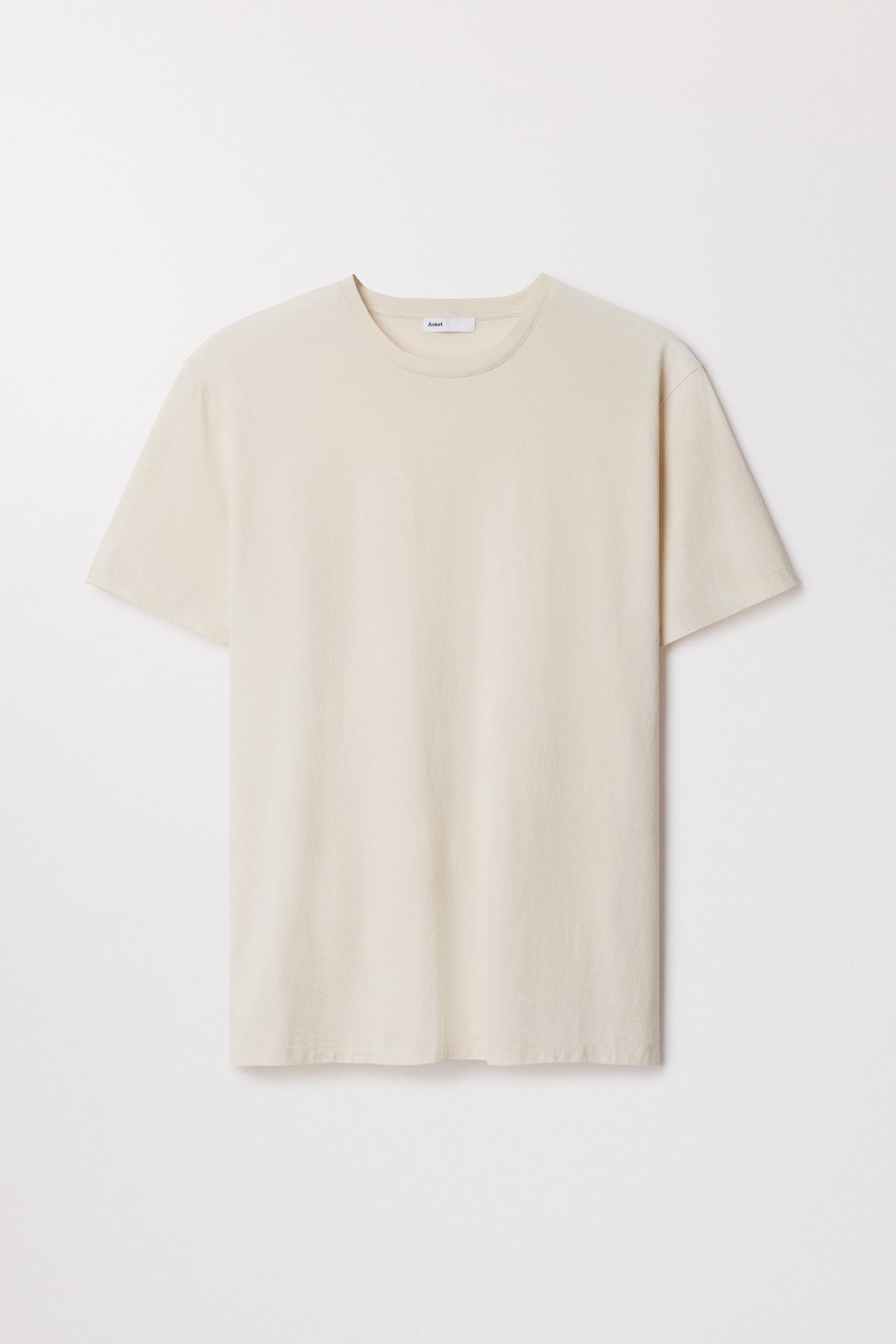 Asket  Lightweight T-Shirt Off White - Men