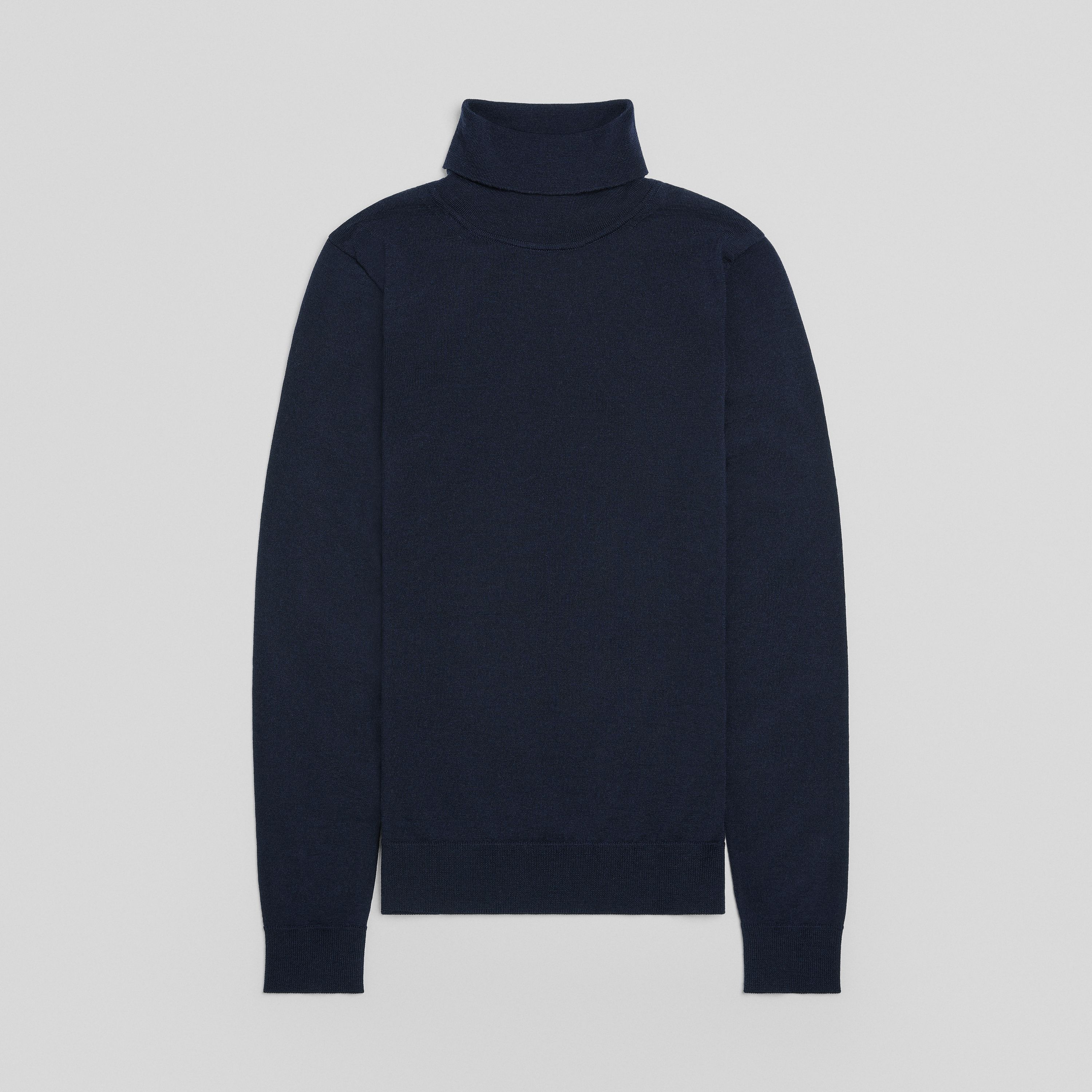 Off White Merino Turtleneck | 100% Traceable Merino | Asket Off White Merino Turtleneck | 100% Traceable Merino | Asket