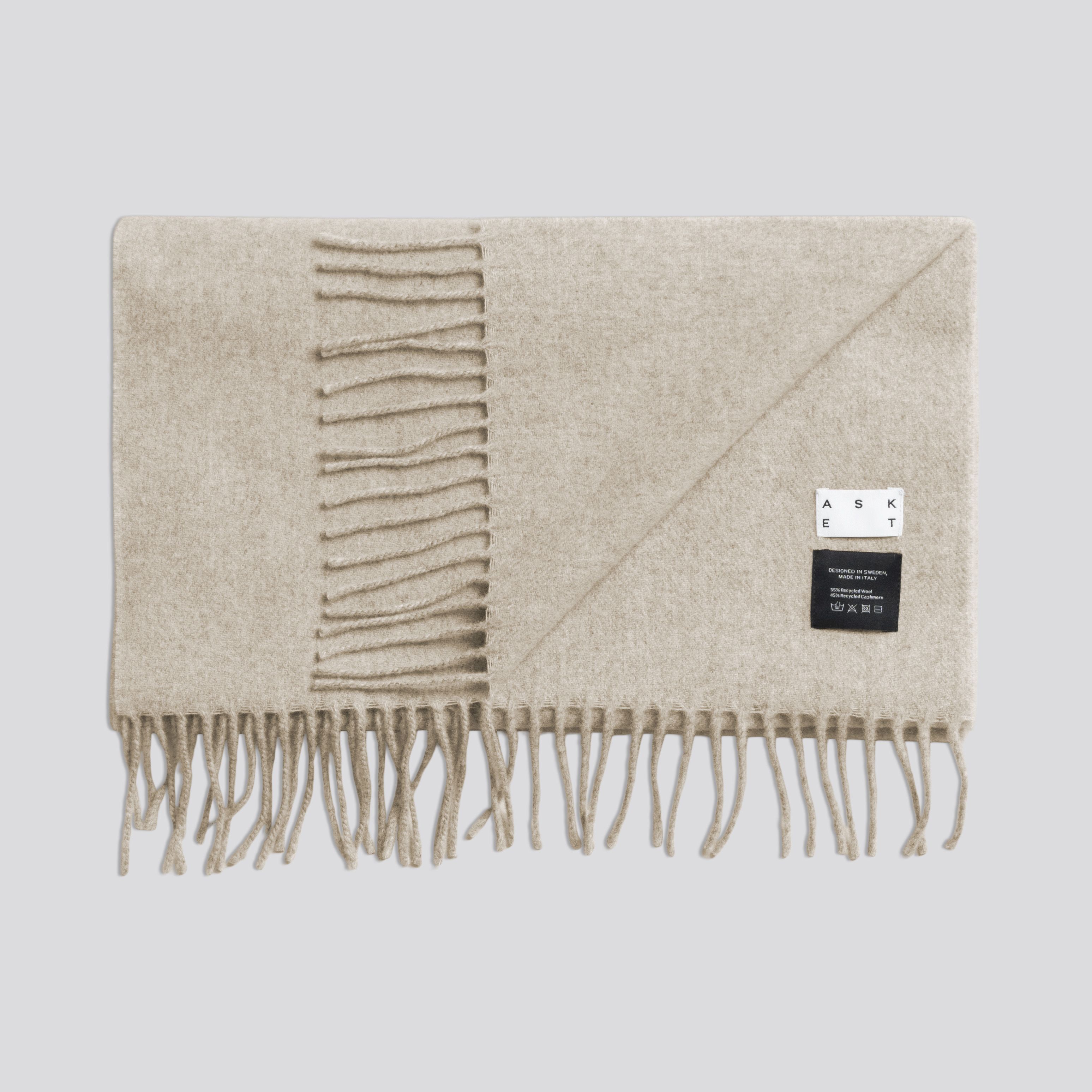 WIND AND SEA COWICHAN MUFFLER / BEIGE