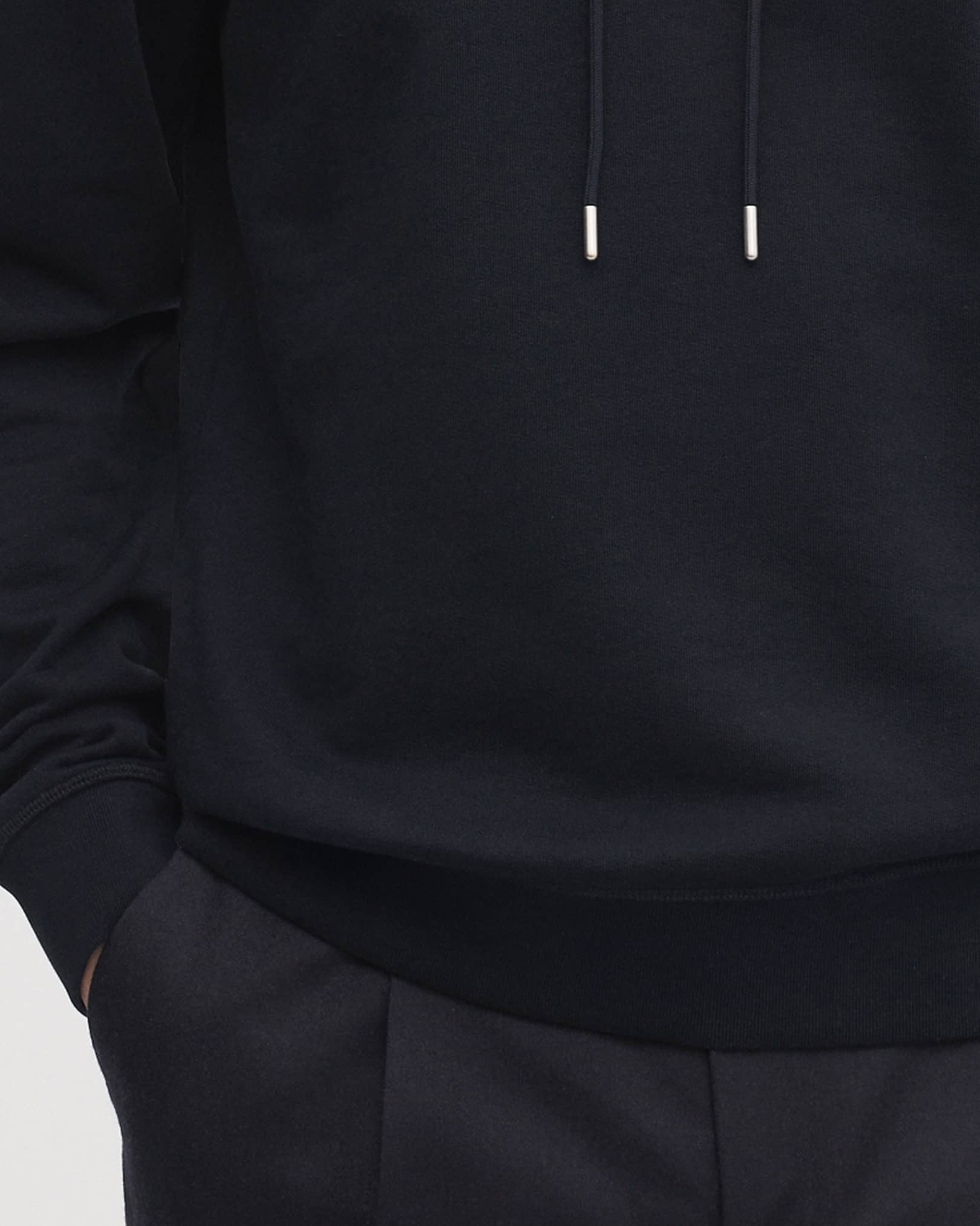 390gsm unbrushed loopback fleece