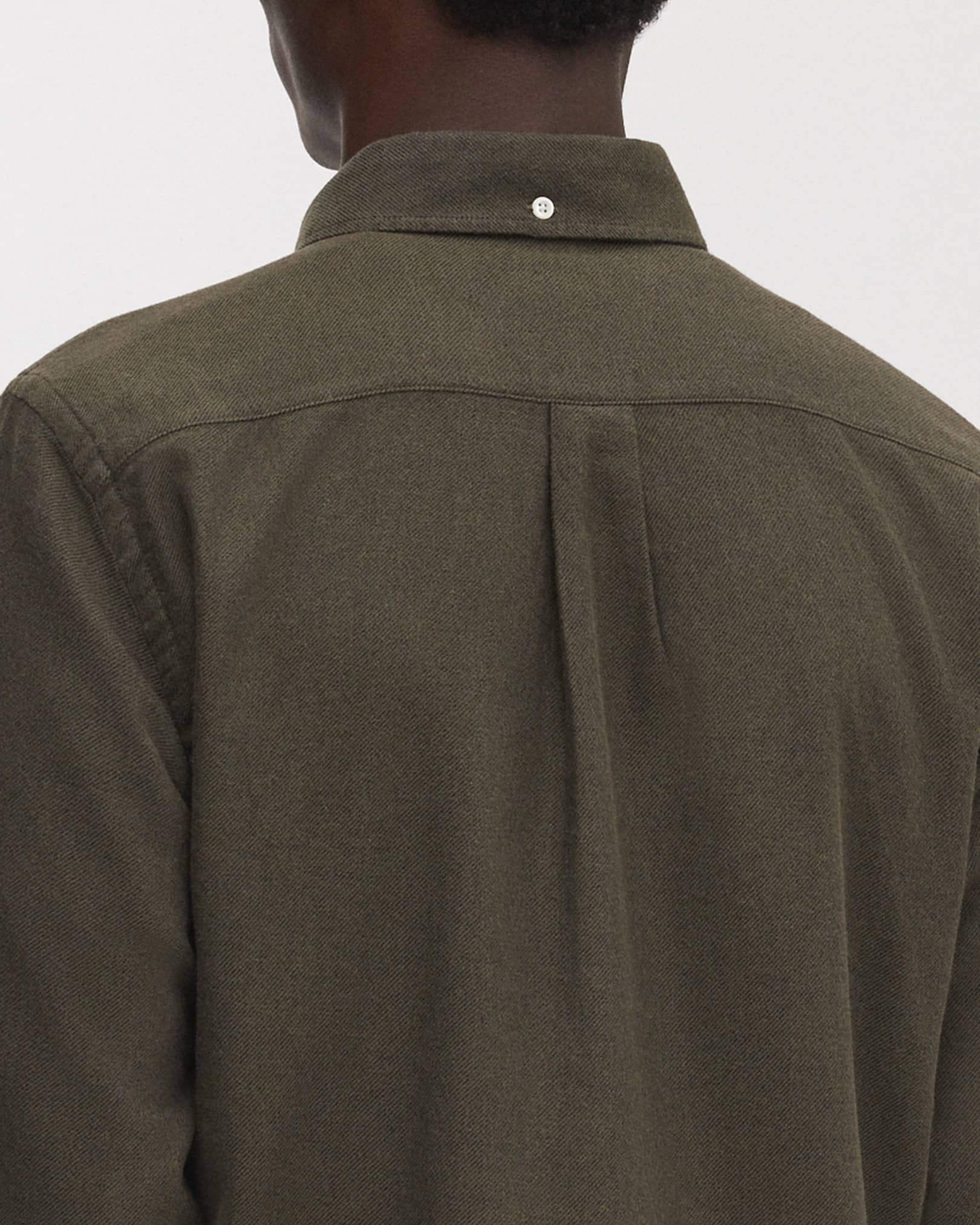 Box pleat at back for freedom of movement