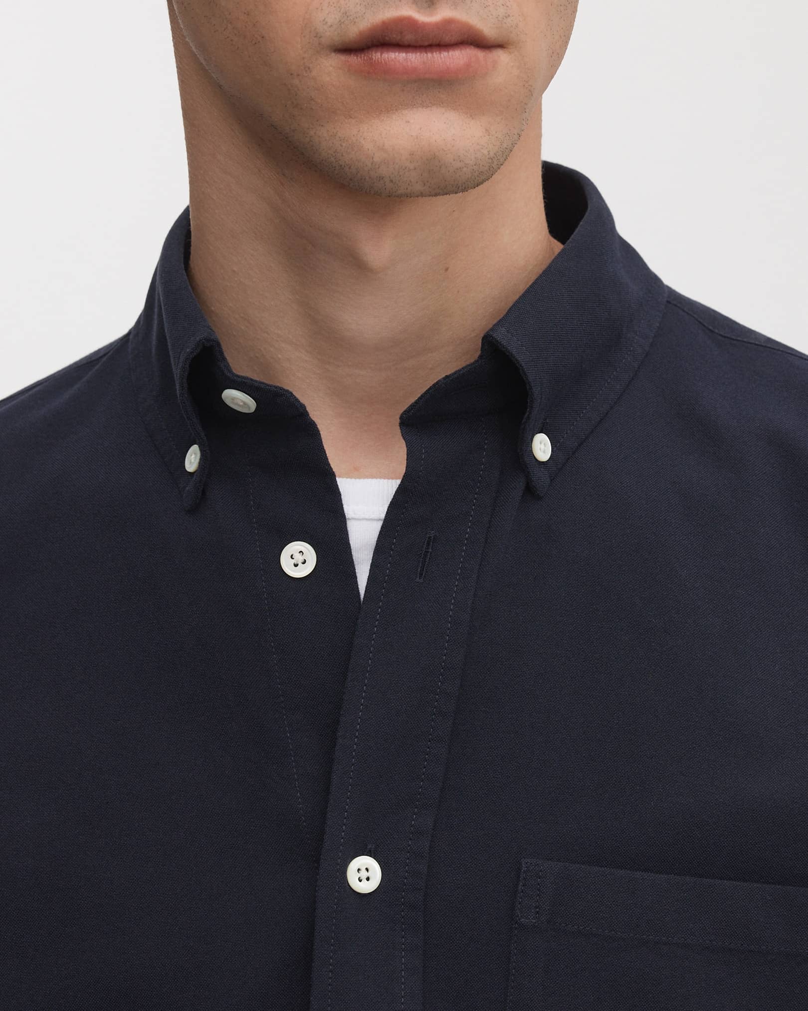 Button down collar