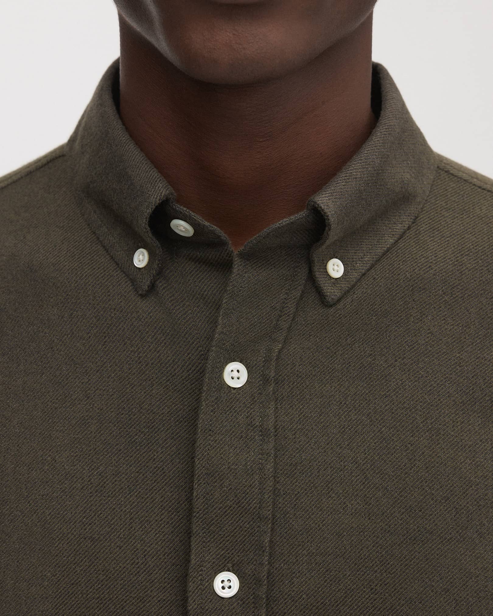 Button down collar