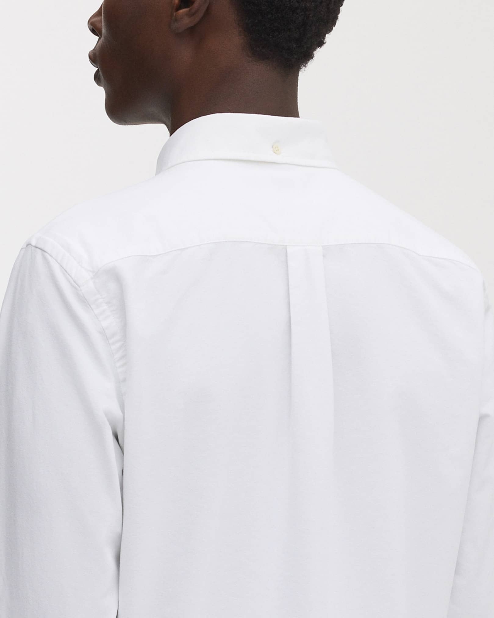 Box pleat at back for freedom of movement