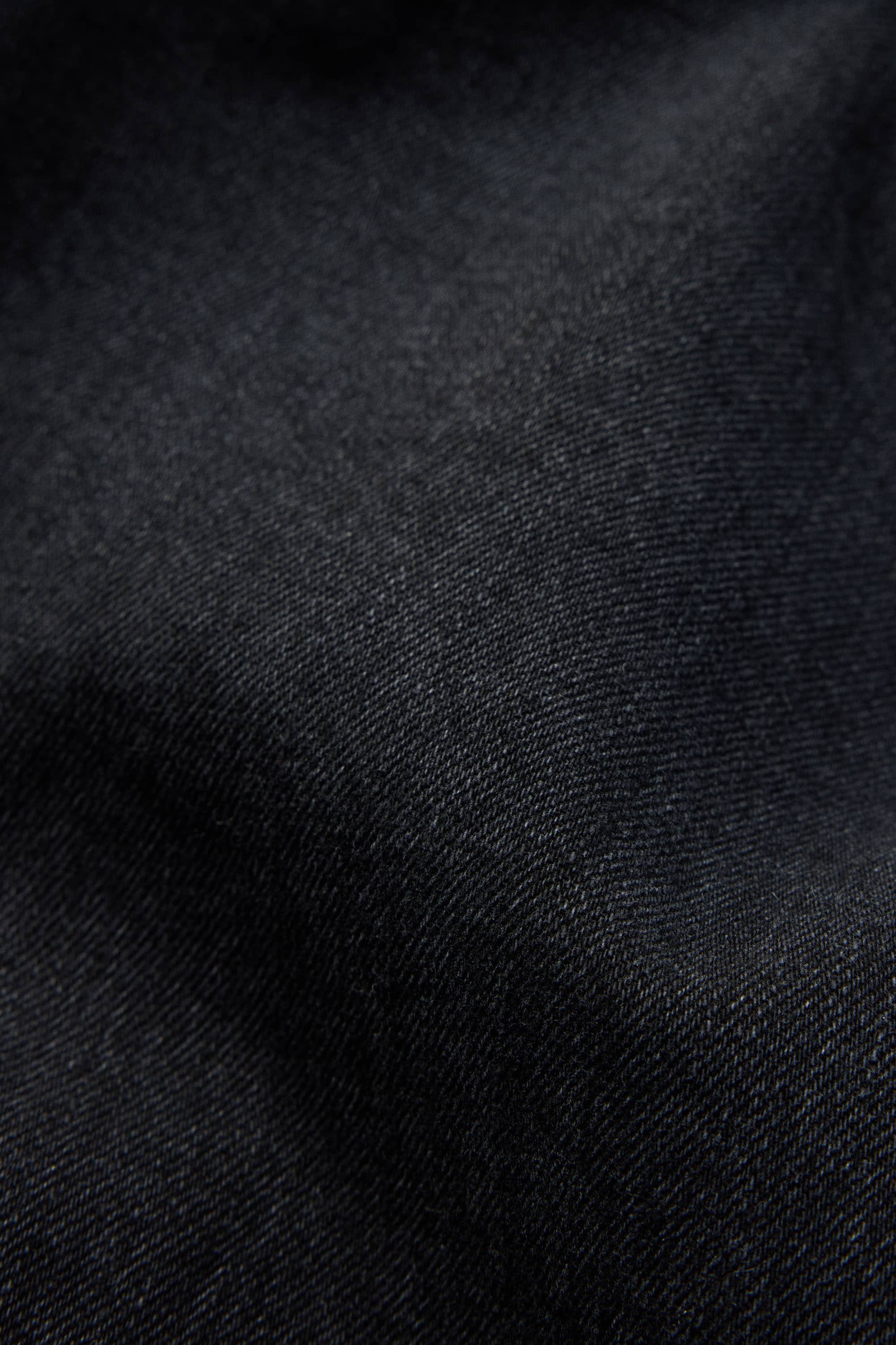 12 1/4oz organic cotton denim with comfort stretch