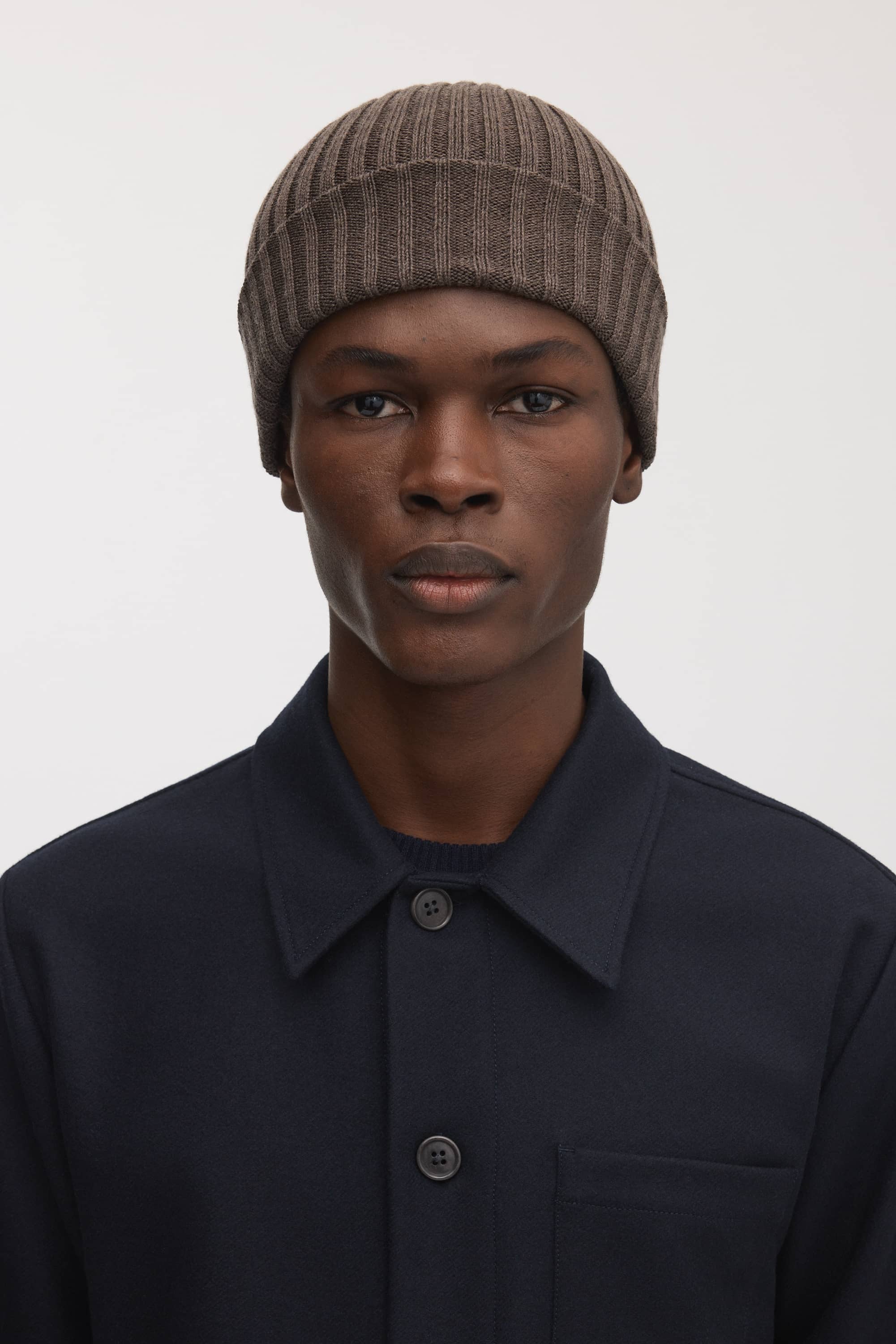 The Ribbed Wool Beanie