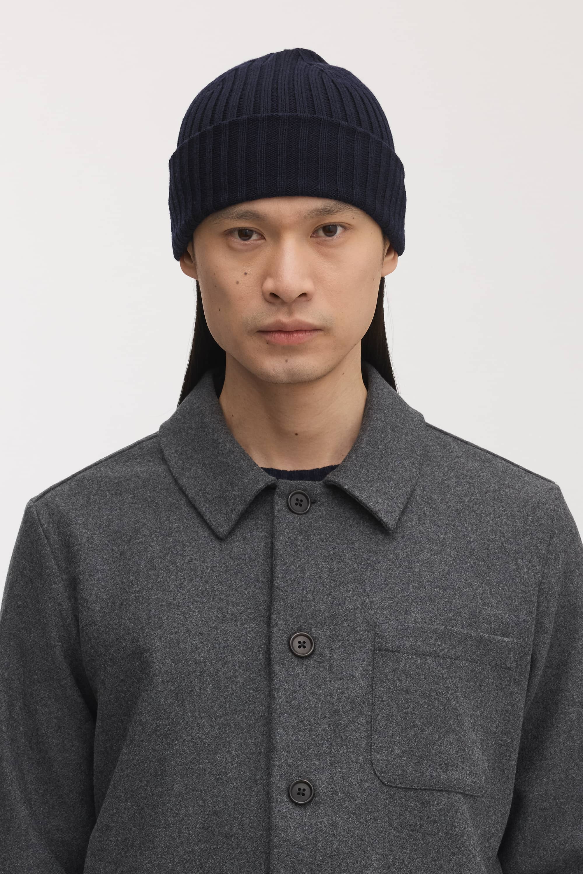 The Ribbed Wool Beanie