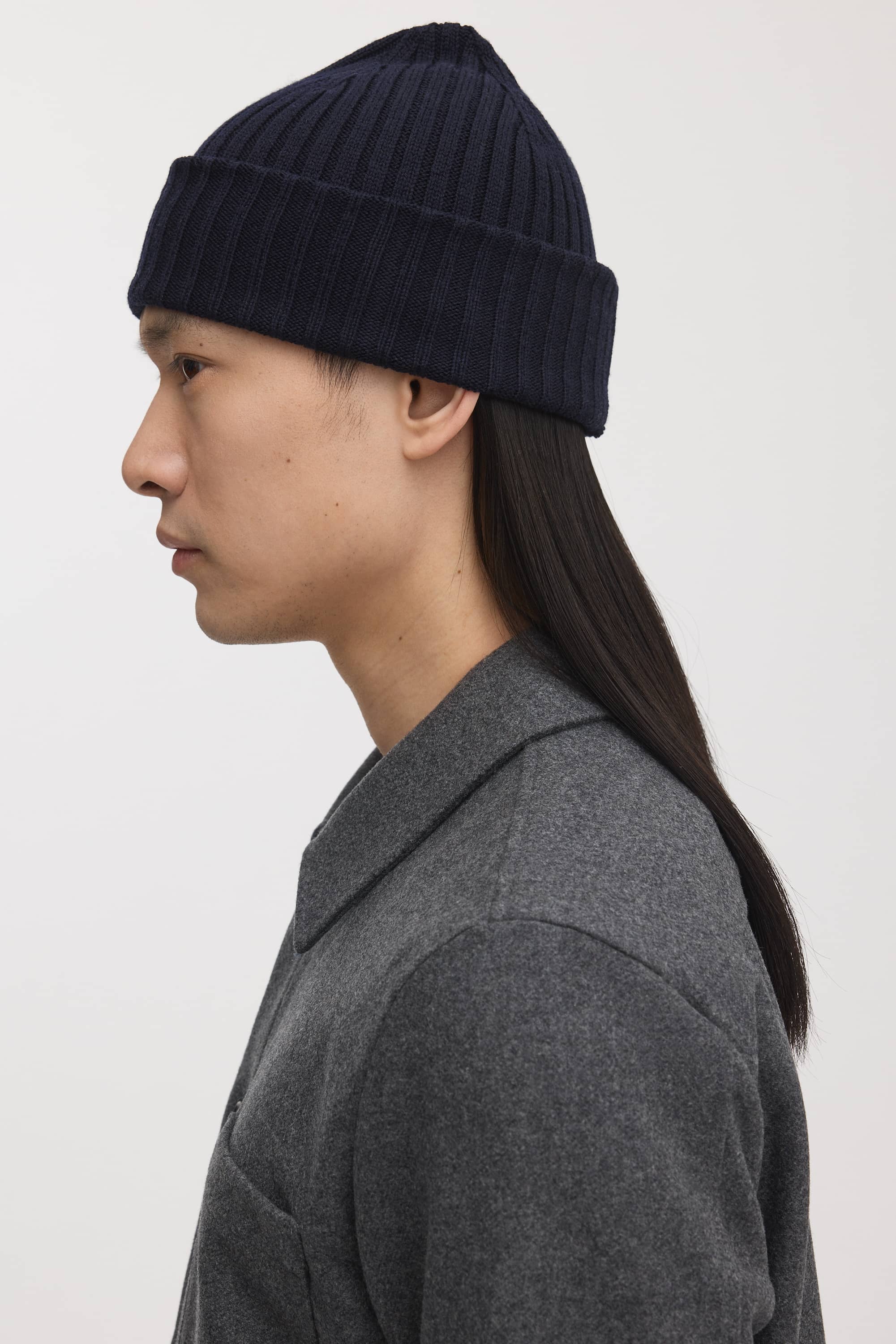 The Ribbed Wool Beanie
