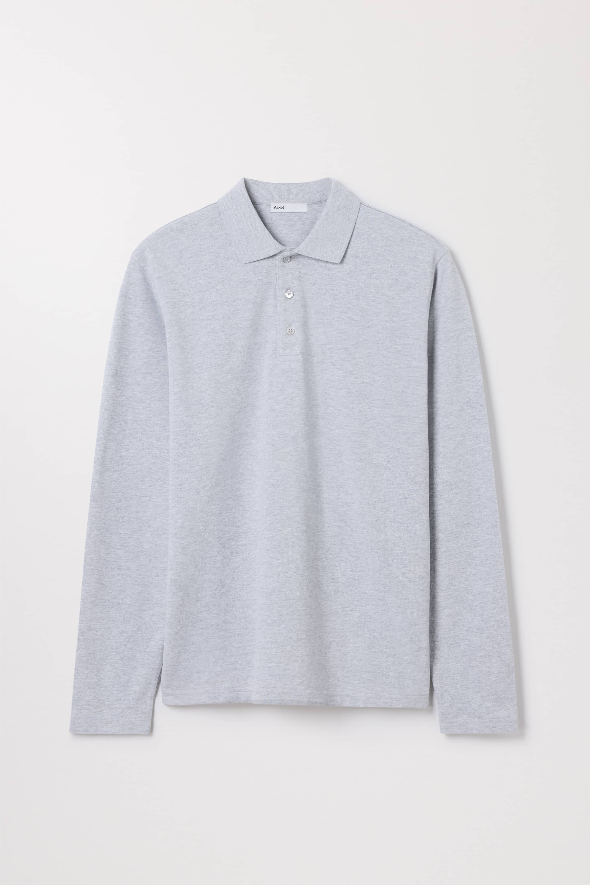 Image number 6 of The Long Sleeve Pique Polo