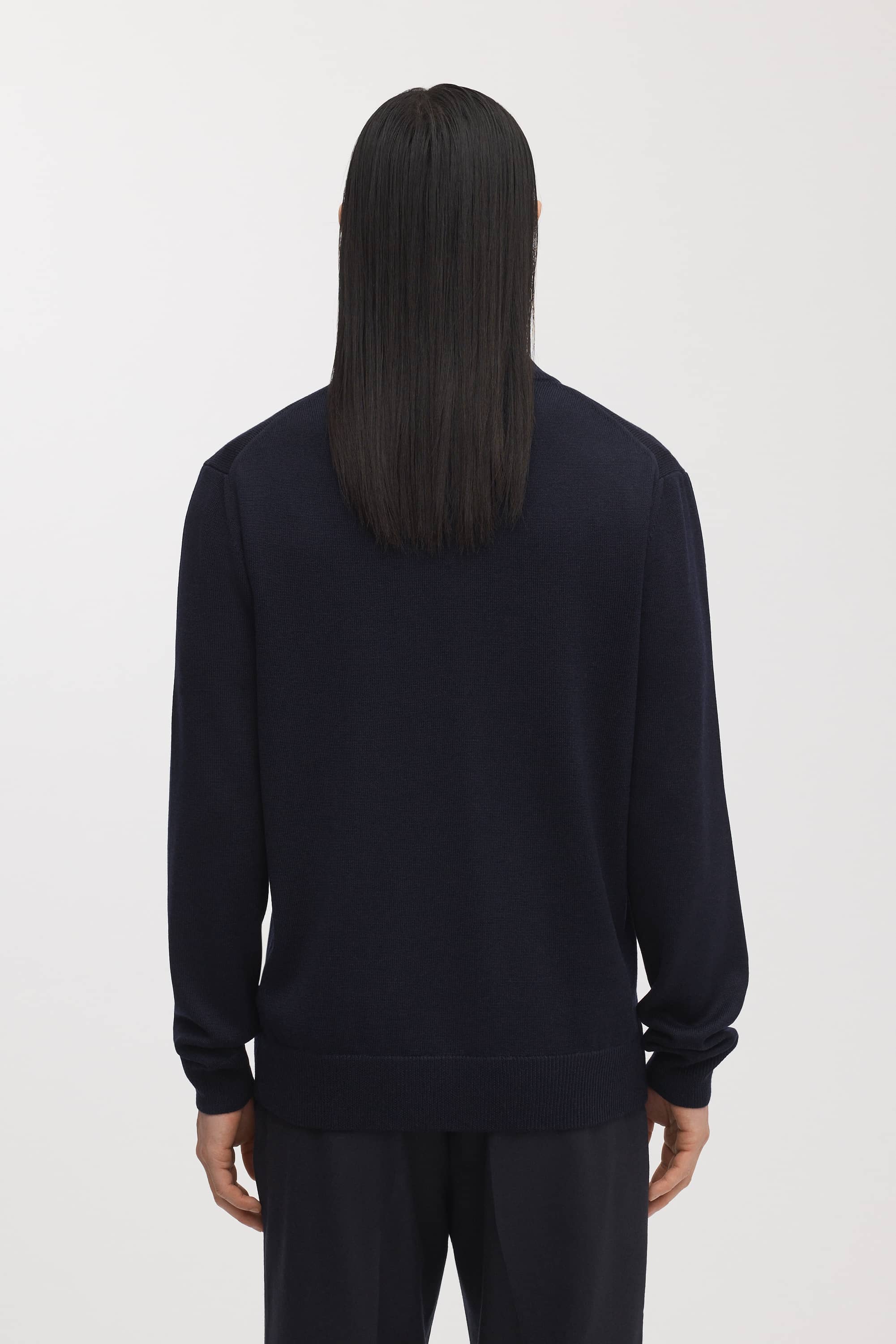Image number 4 of The Merino Half Zip Sweater