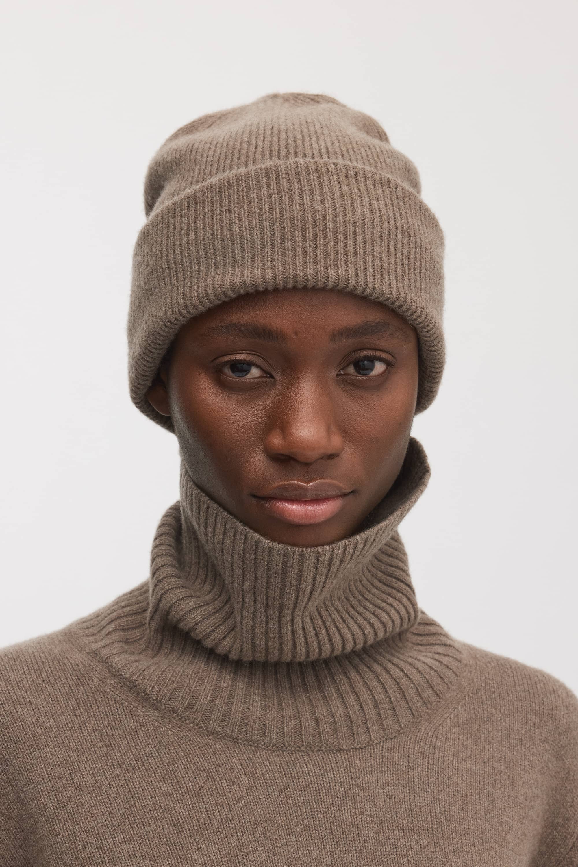 The Recycled Cashmere Beanie