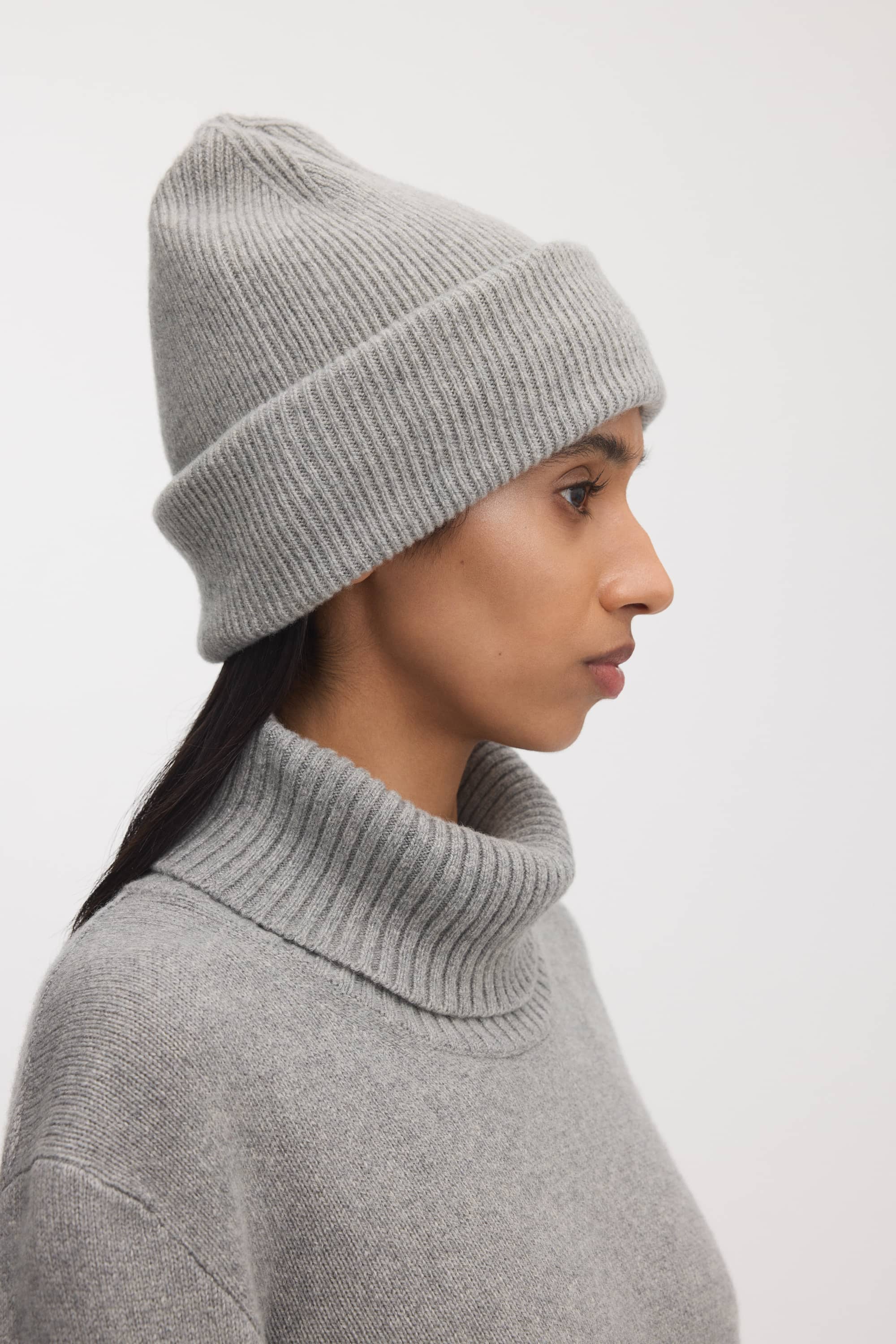 The Recycled Cashmere Beanie