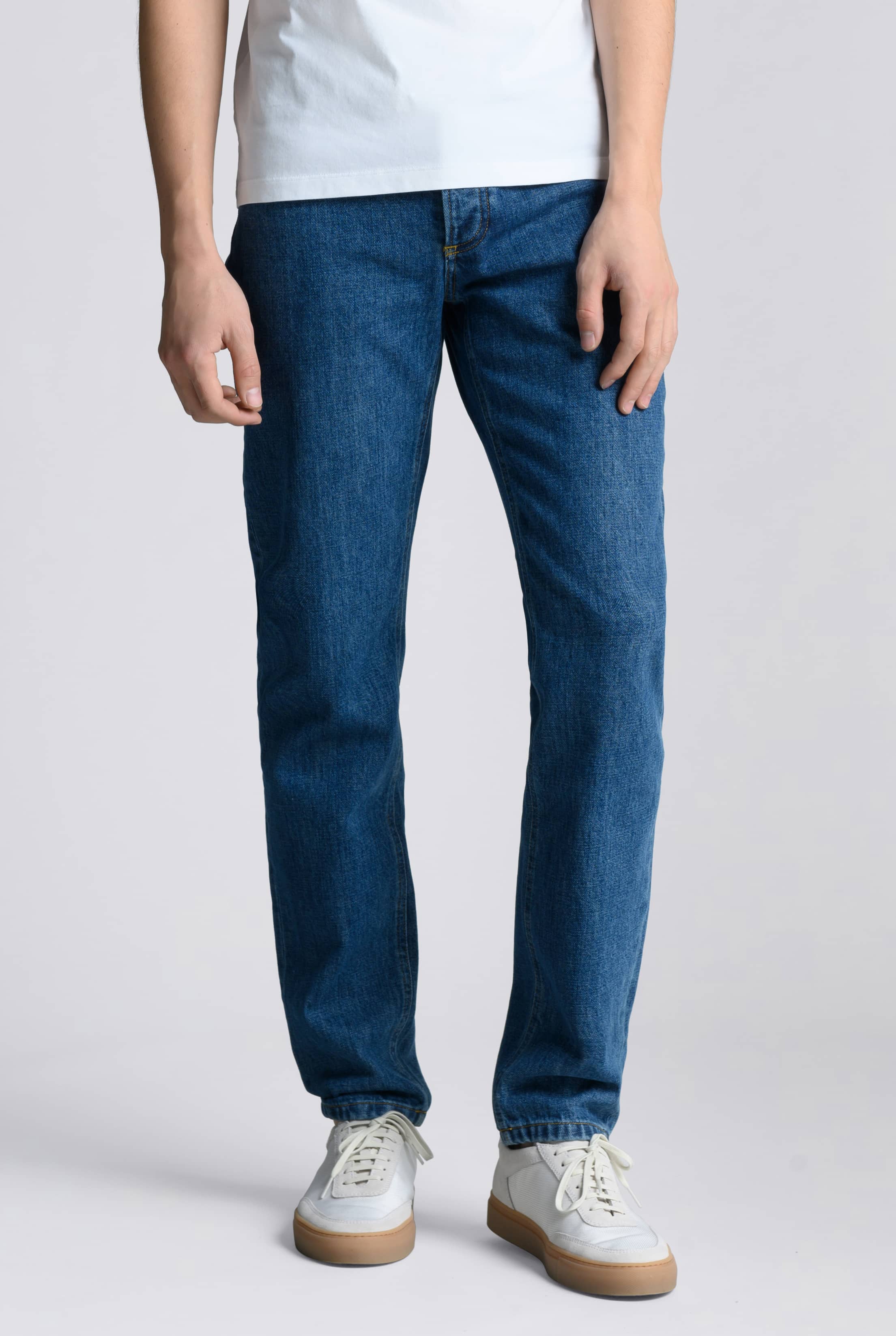 Stone Bleach Washed Denim Jeans | Archive | Asket