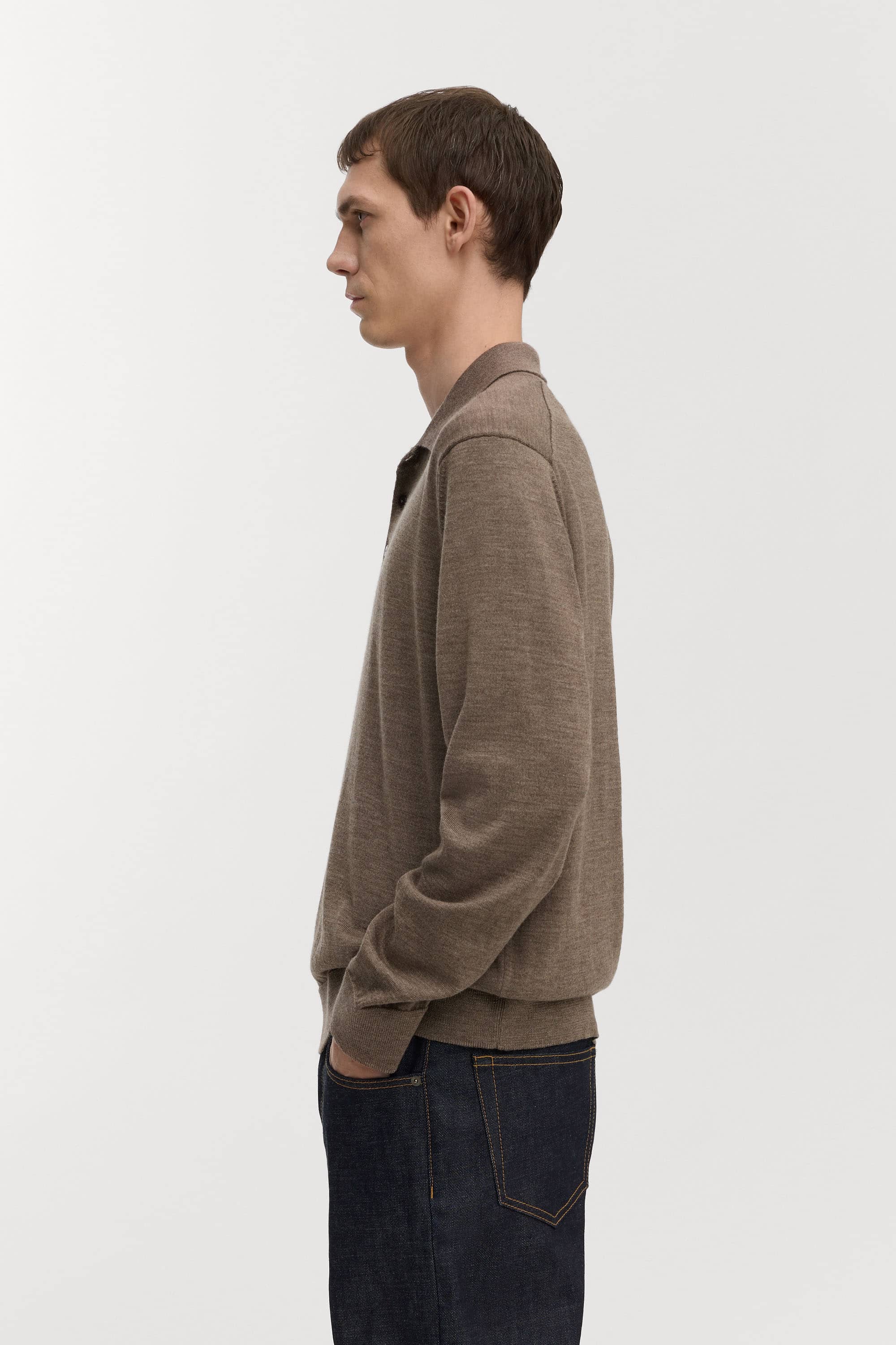 Image number 3 of The Merino Wool Polo