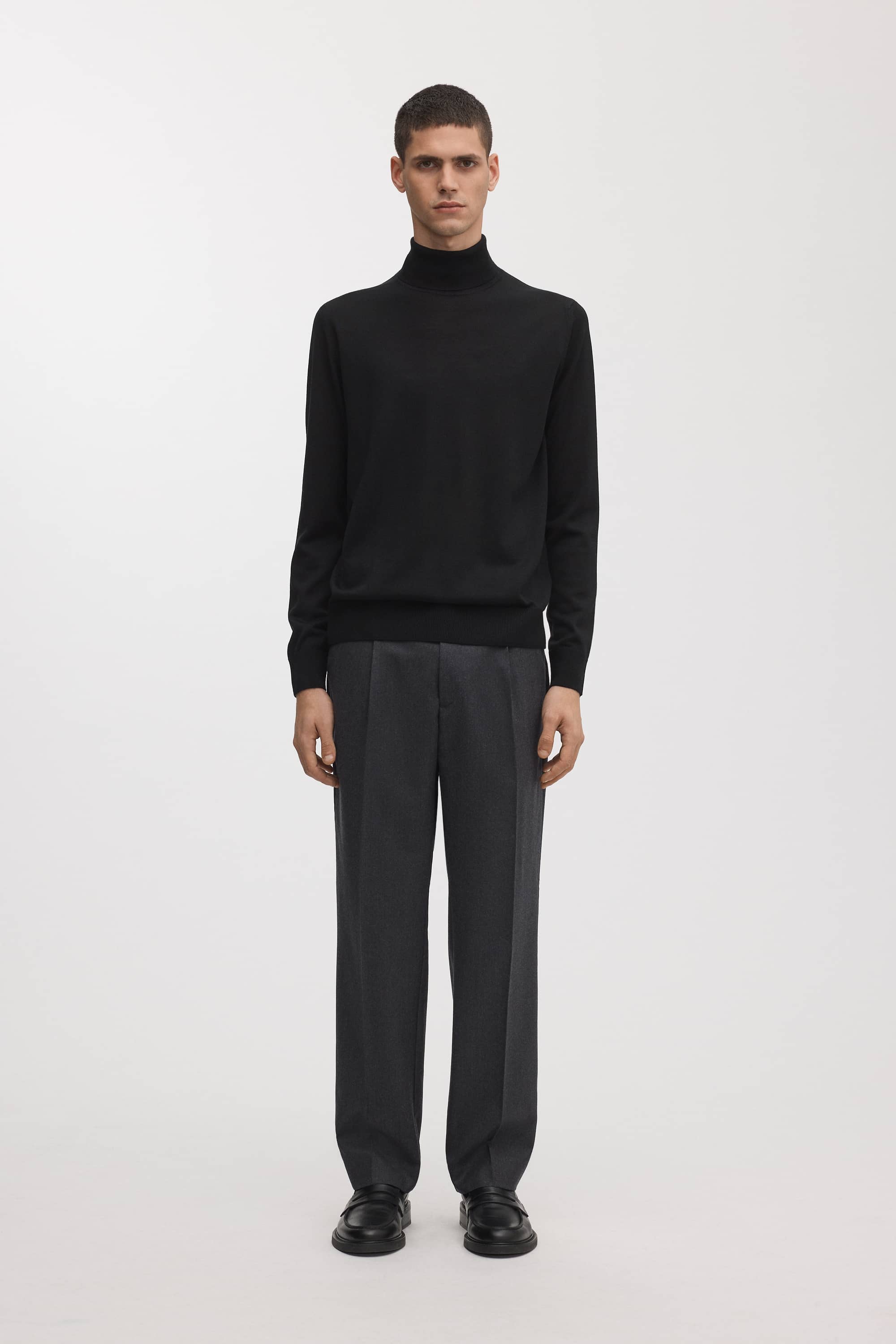 The Merino Roll Neck