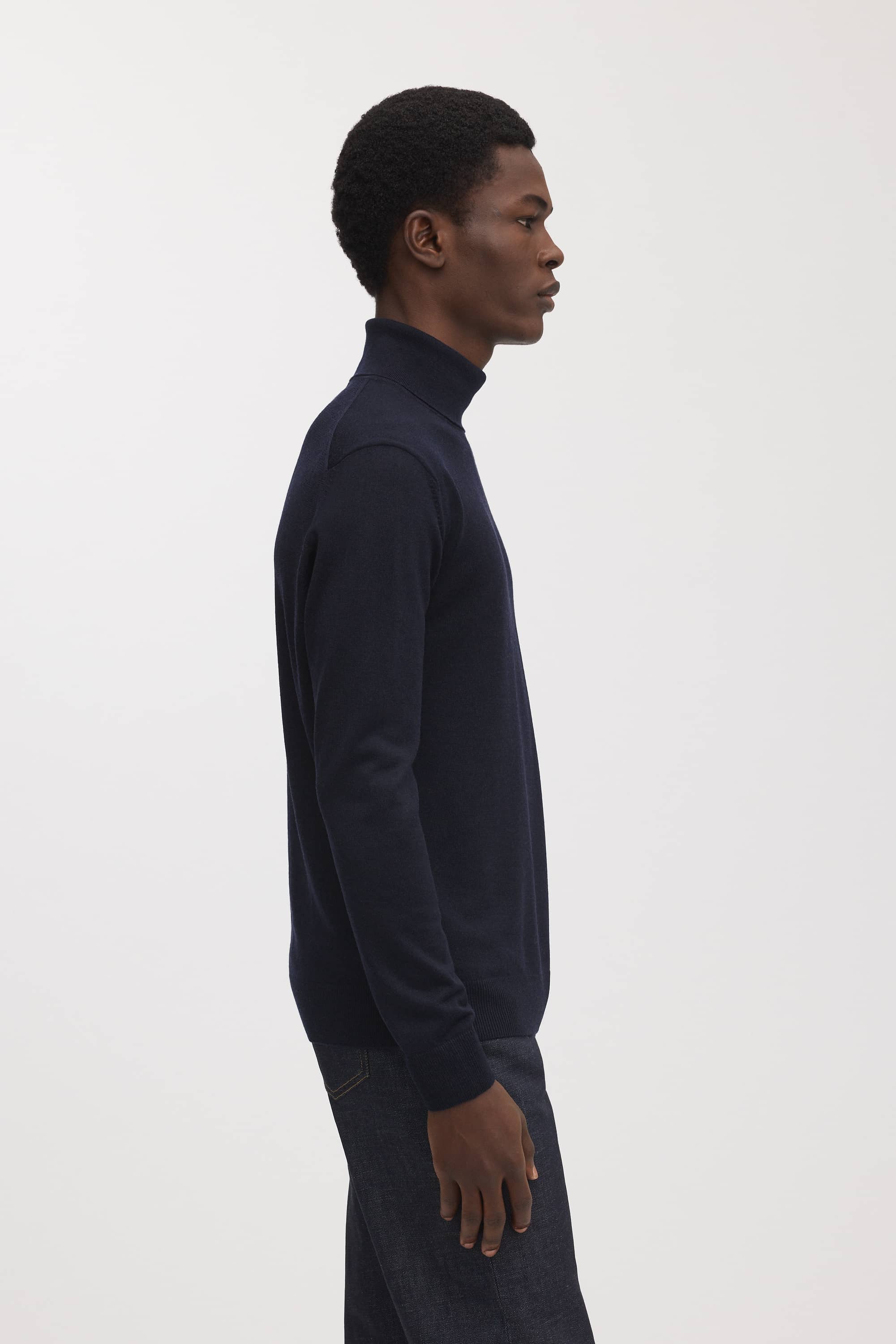 Image number 2 of The Merino Roll Neck