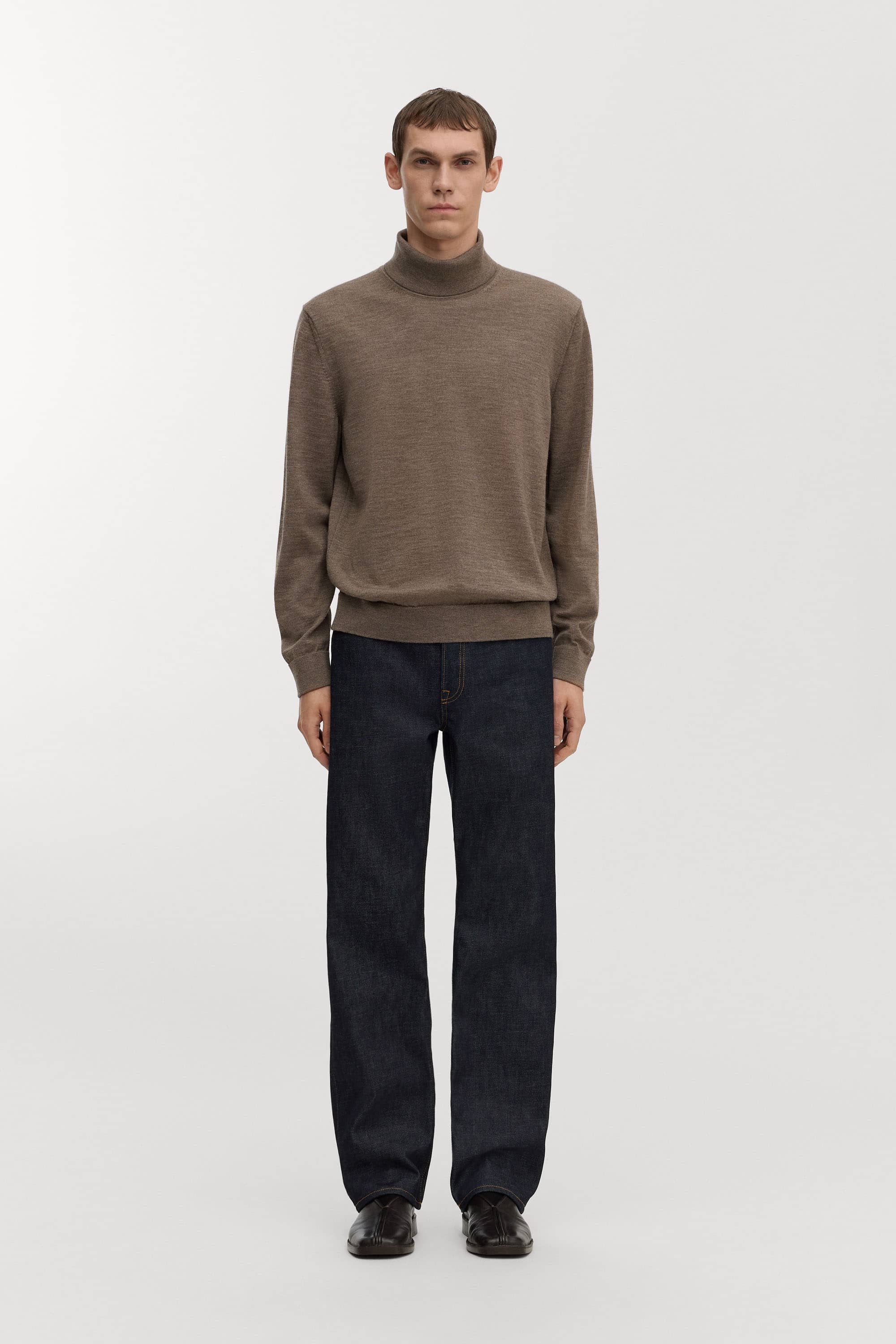 The Merino Roll Neck