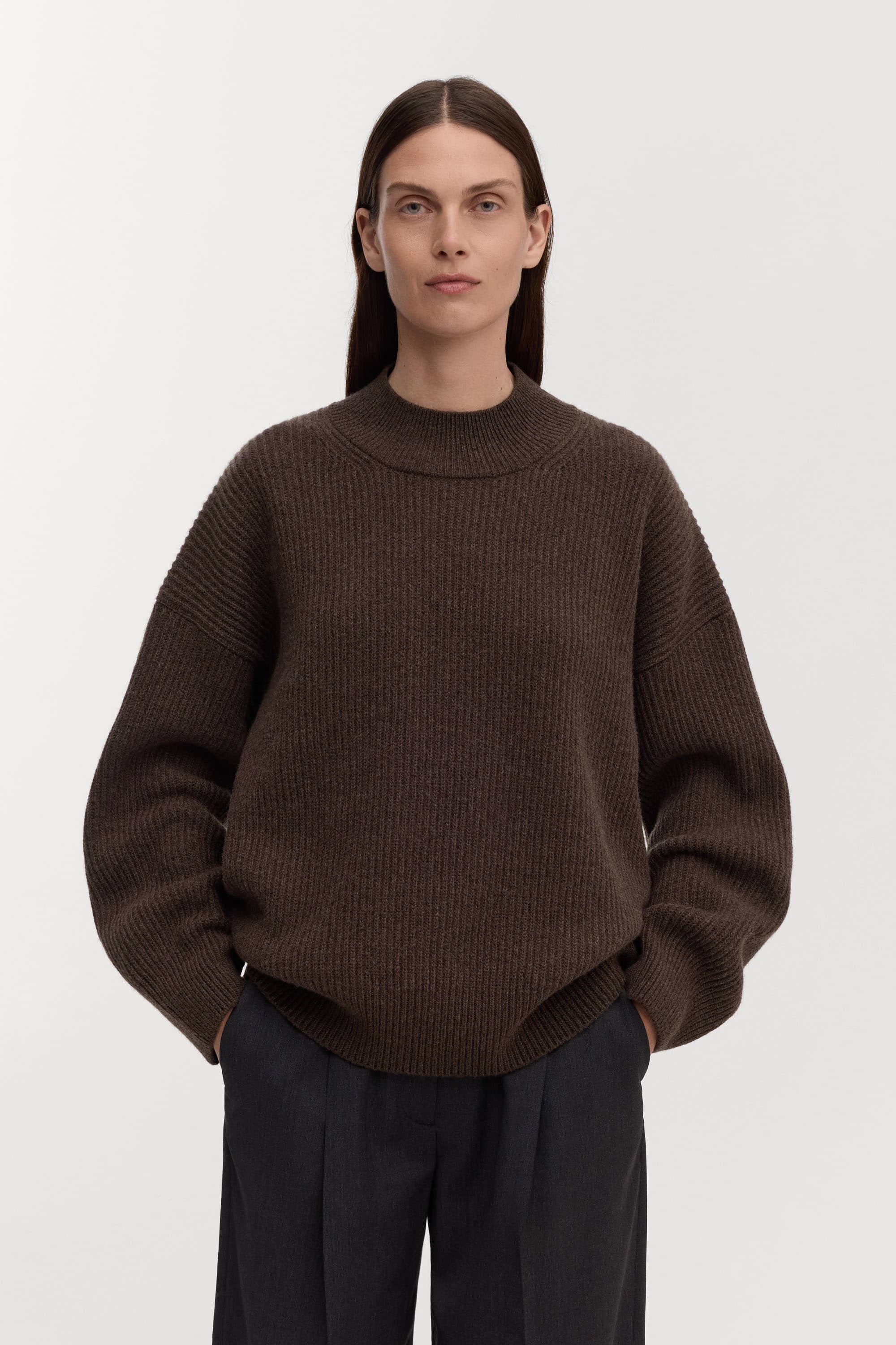 Image number 2 of The Mock Neck Sweater - Coming Soon