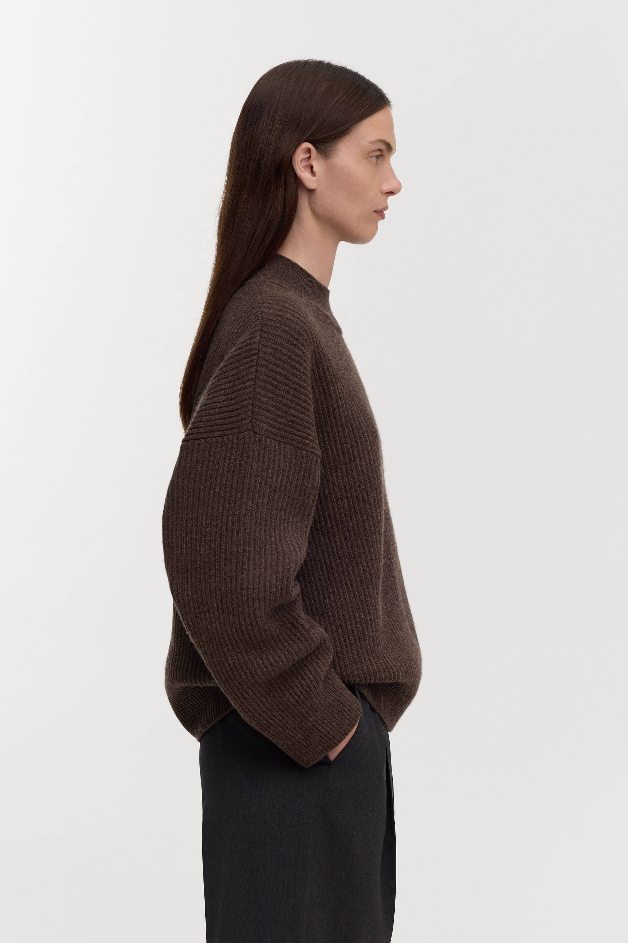 Image number 3 of The Mock Neck Sweater - Coming Soon