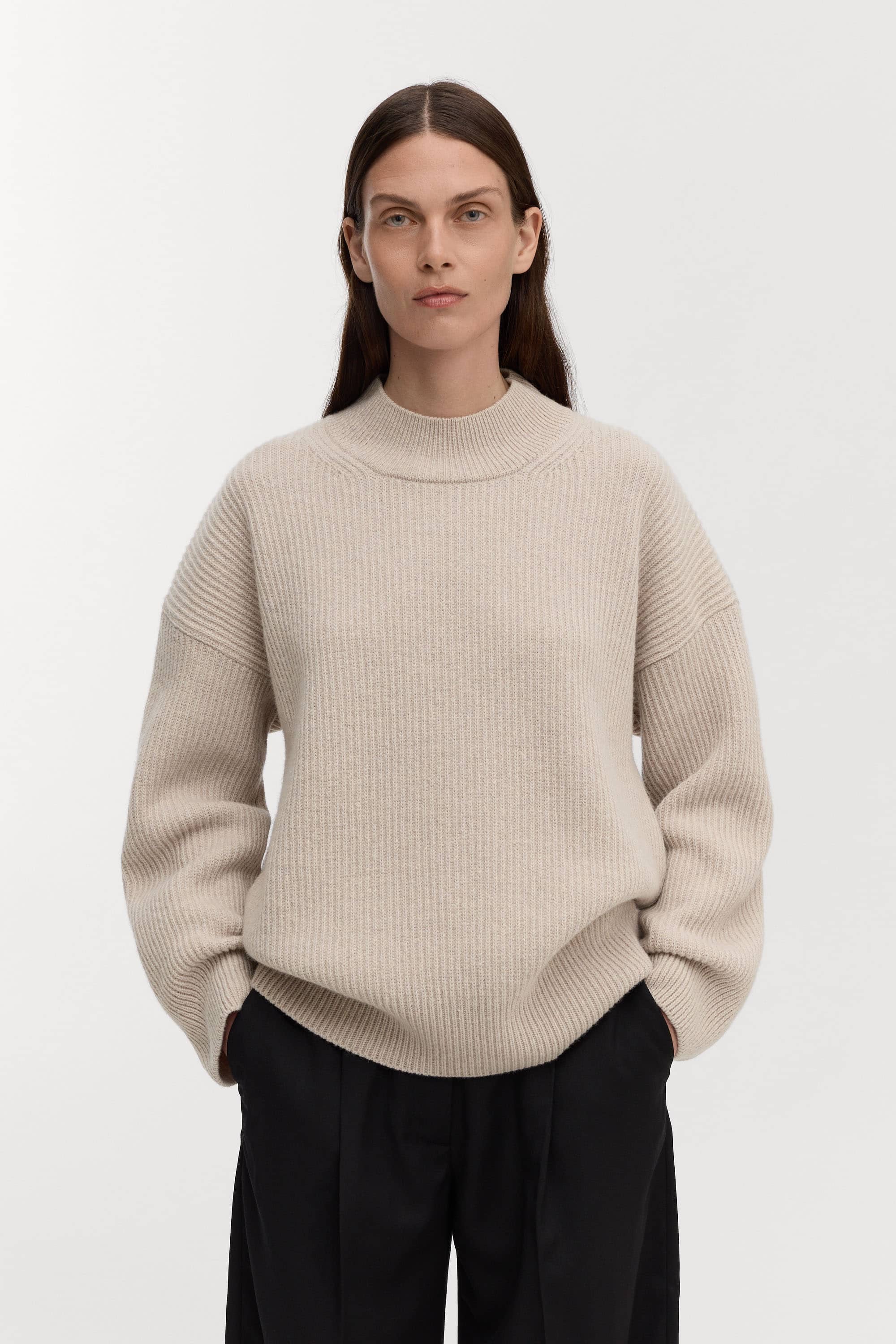 Image number 2 of The Mock Neck Sweater - Coming Soon