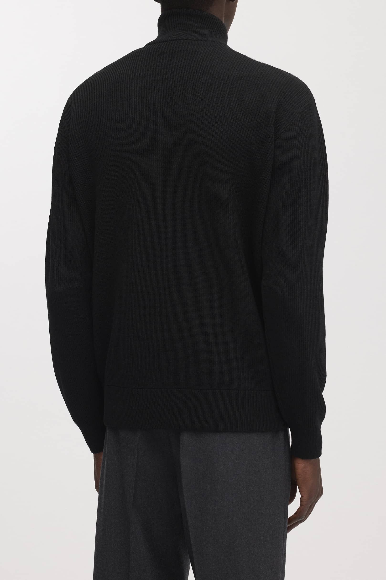 Image number 4 of The Merino Zip Cardigan v1.3 - Archive