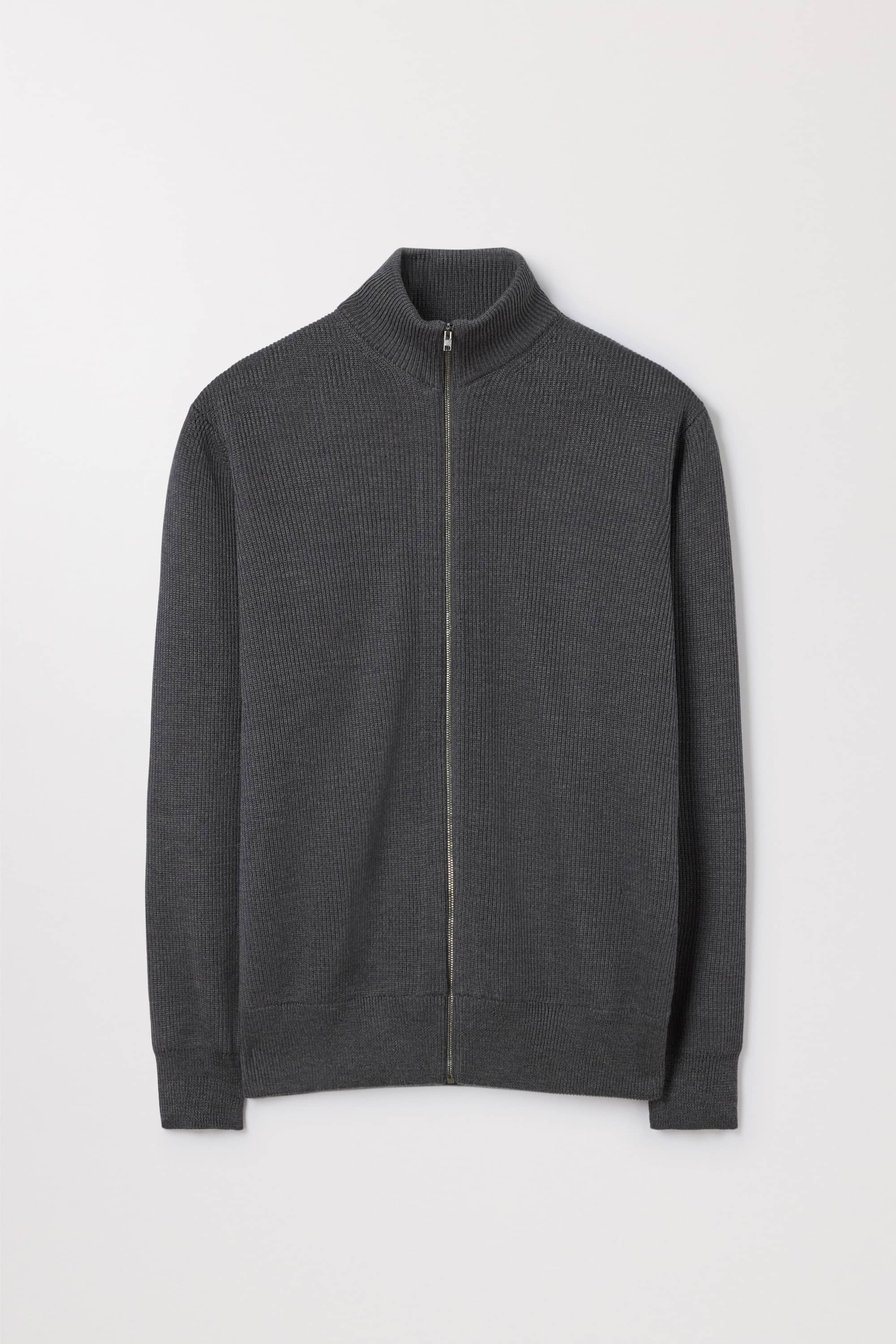 Image number 2 of The Merino Zip Cardigan v1.3 - Archive