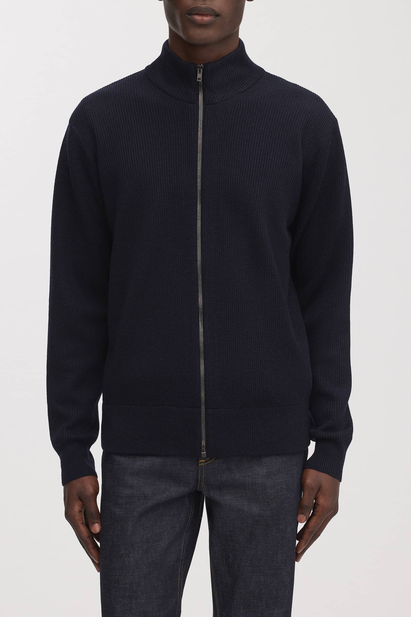 Image number 2 of The Merino Zip Cardigan v1.3 - Archive
