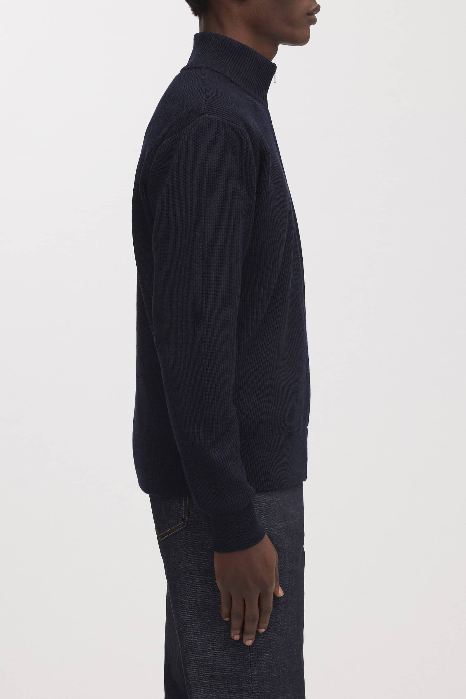 Image number 3 of The Merino Zip Cardigan v1.3 - Archive