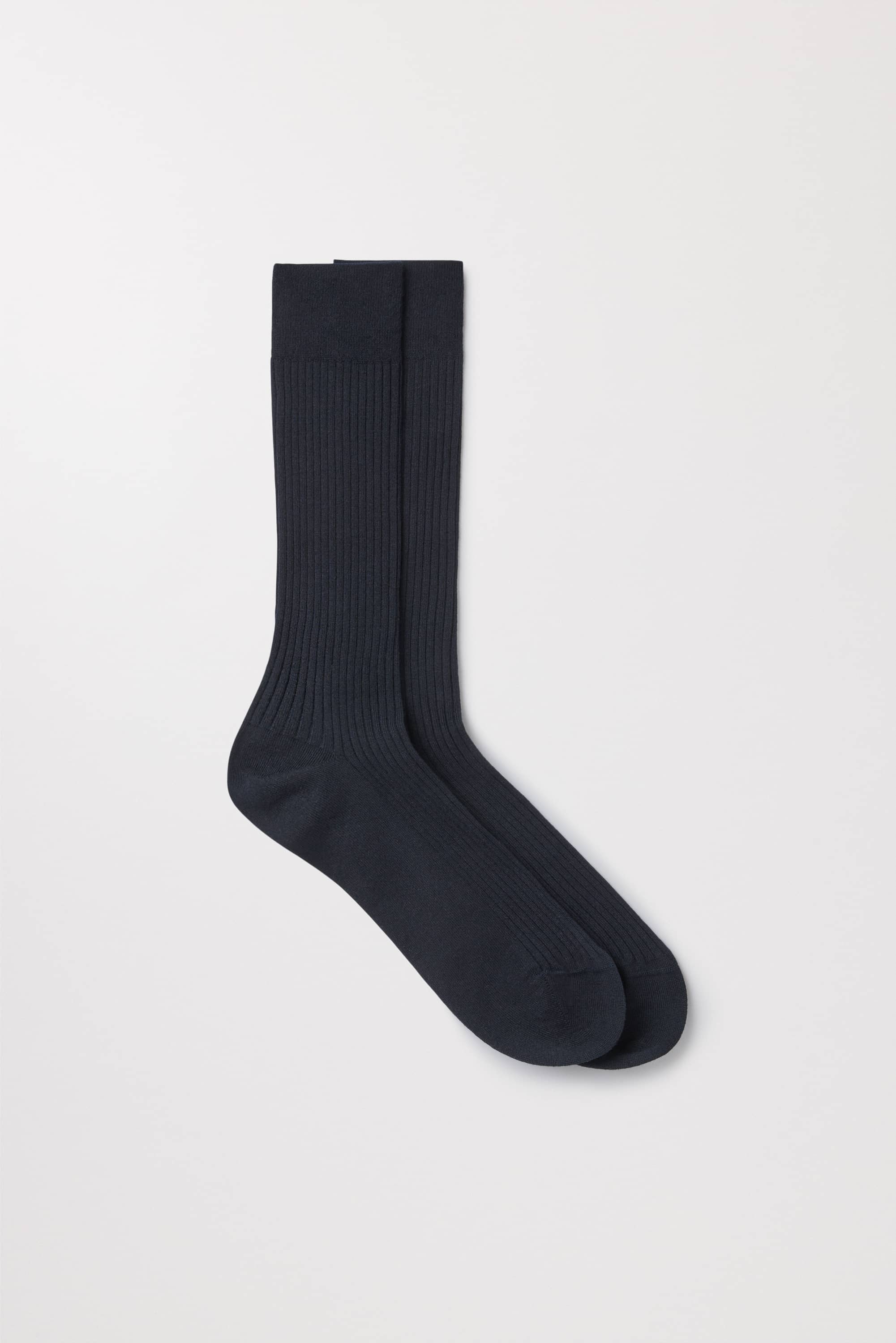The Ribbed Cotton Sock