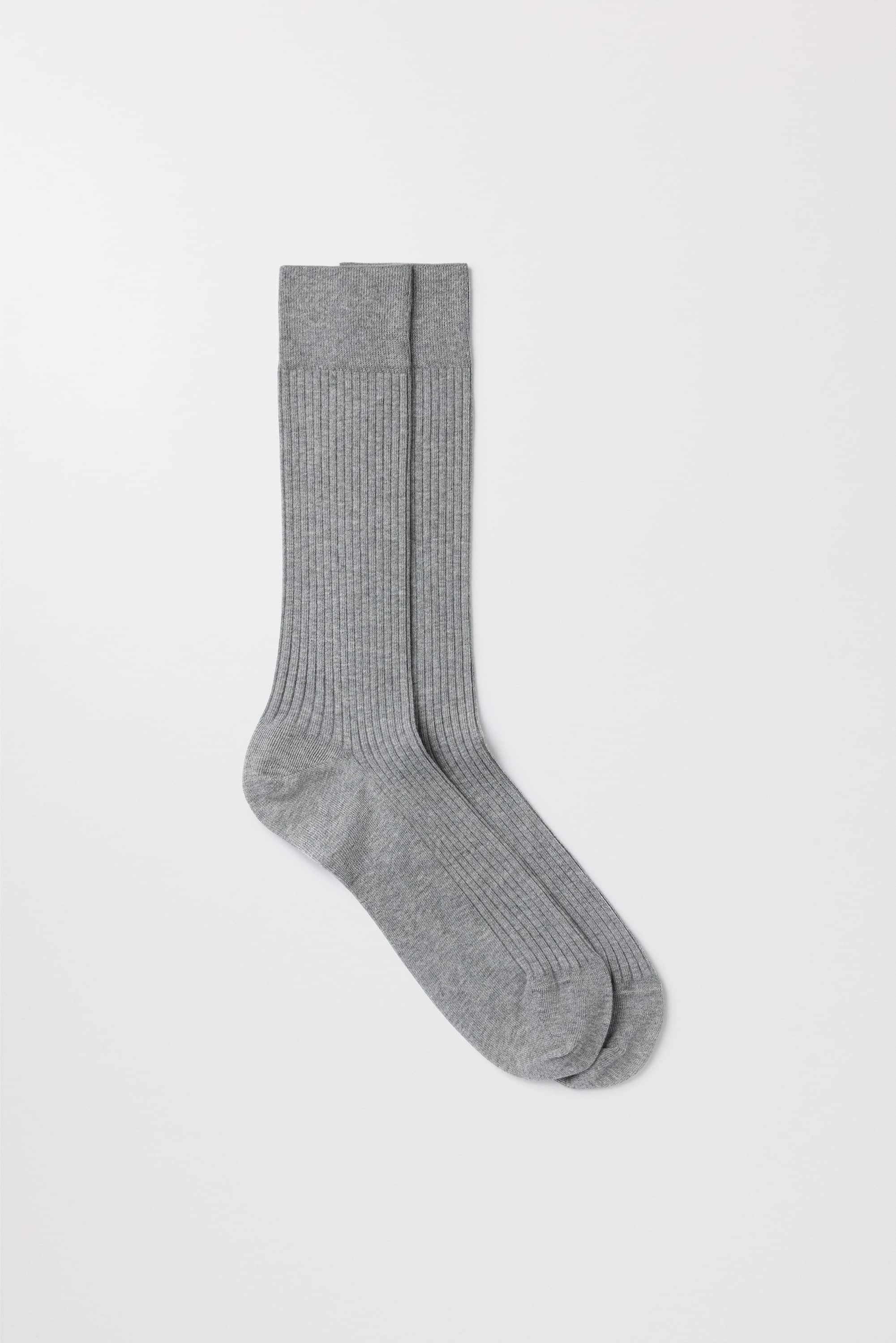 The Ribbed Cotton Sock