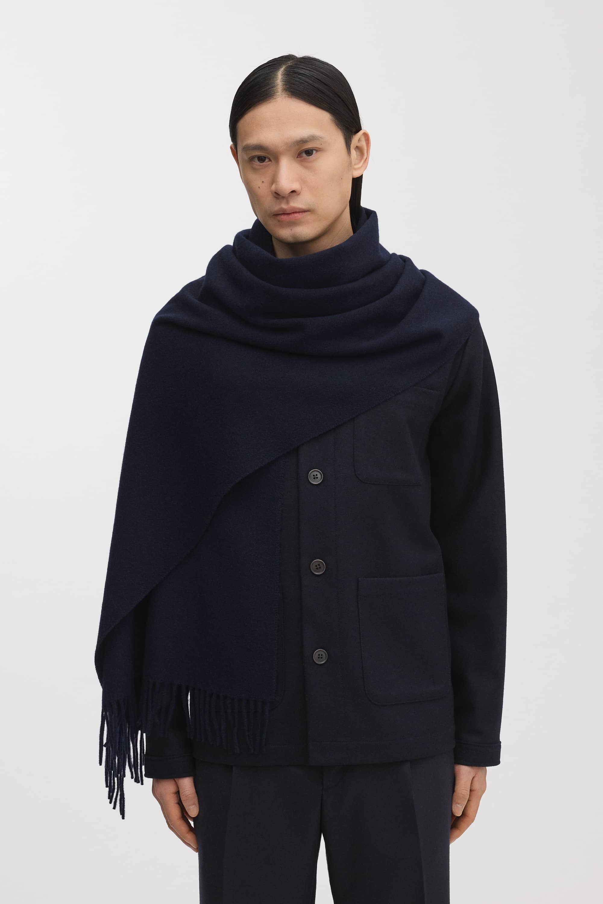 The Oversized Cashmere Wool Scarf