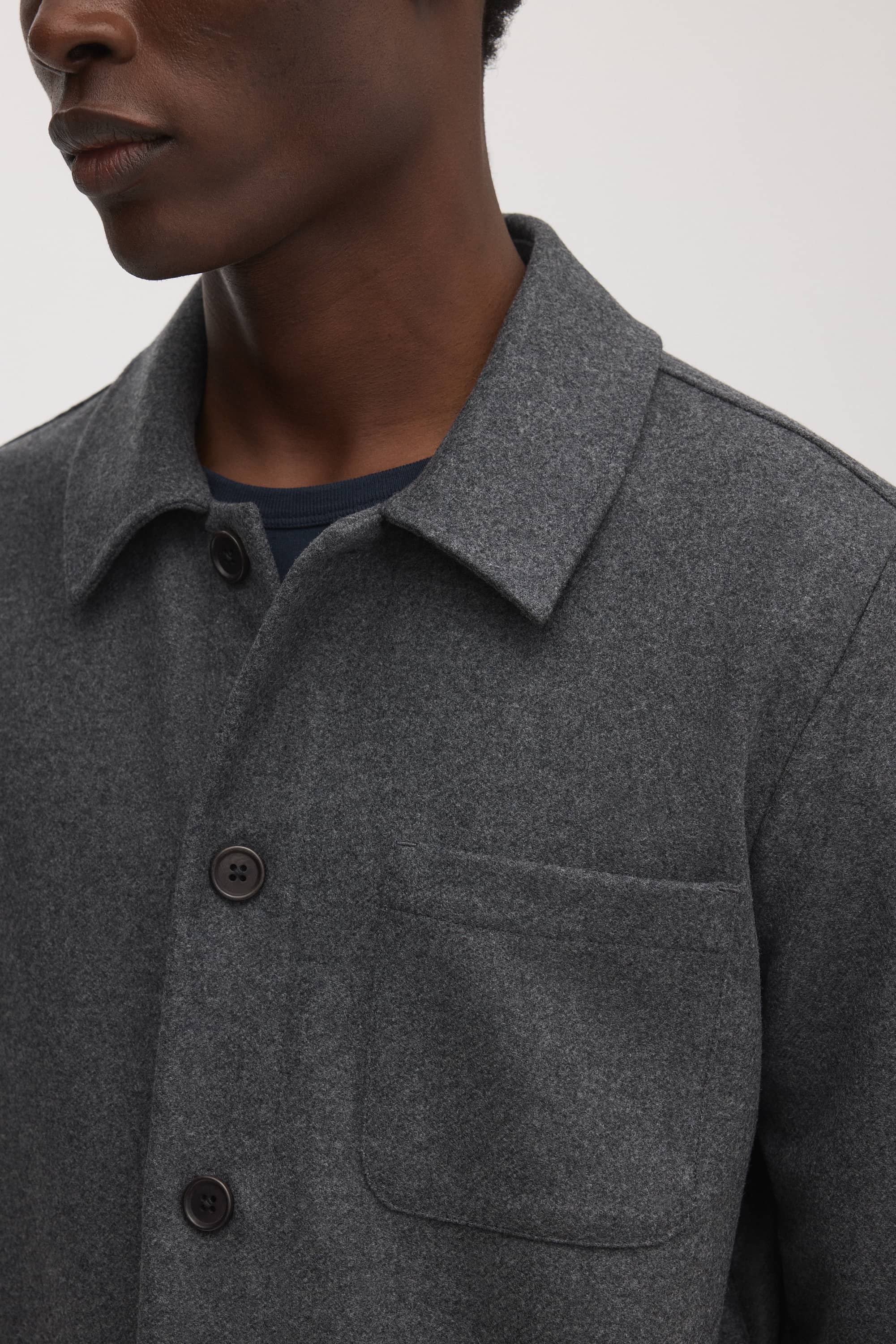Image number 5 of The Wool Overshirt