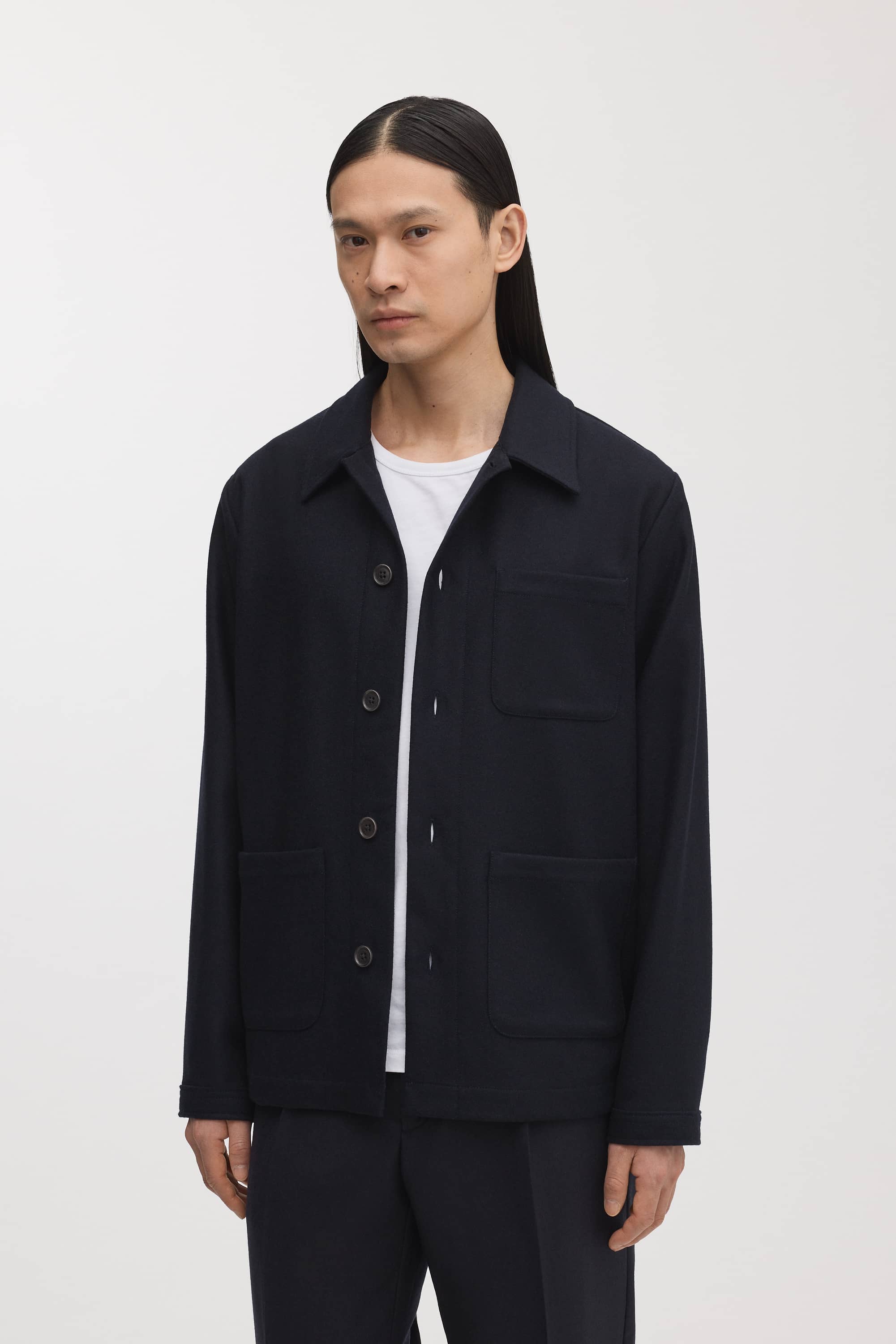 Image number 2 of The Wool Overshirt