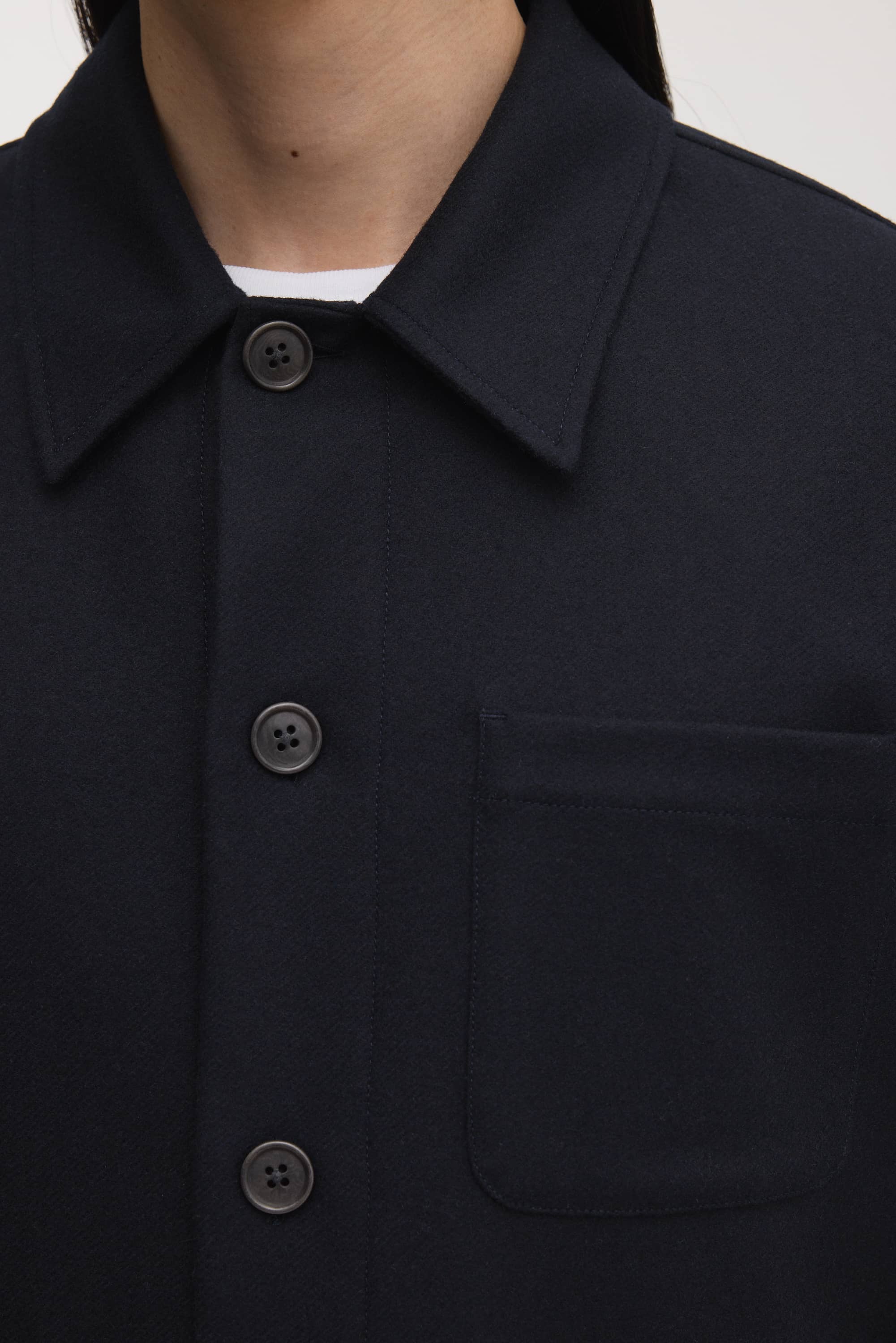 Image number 5 of The Wool Overshirt