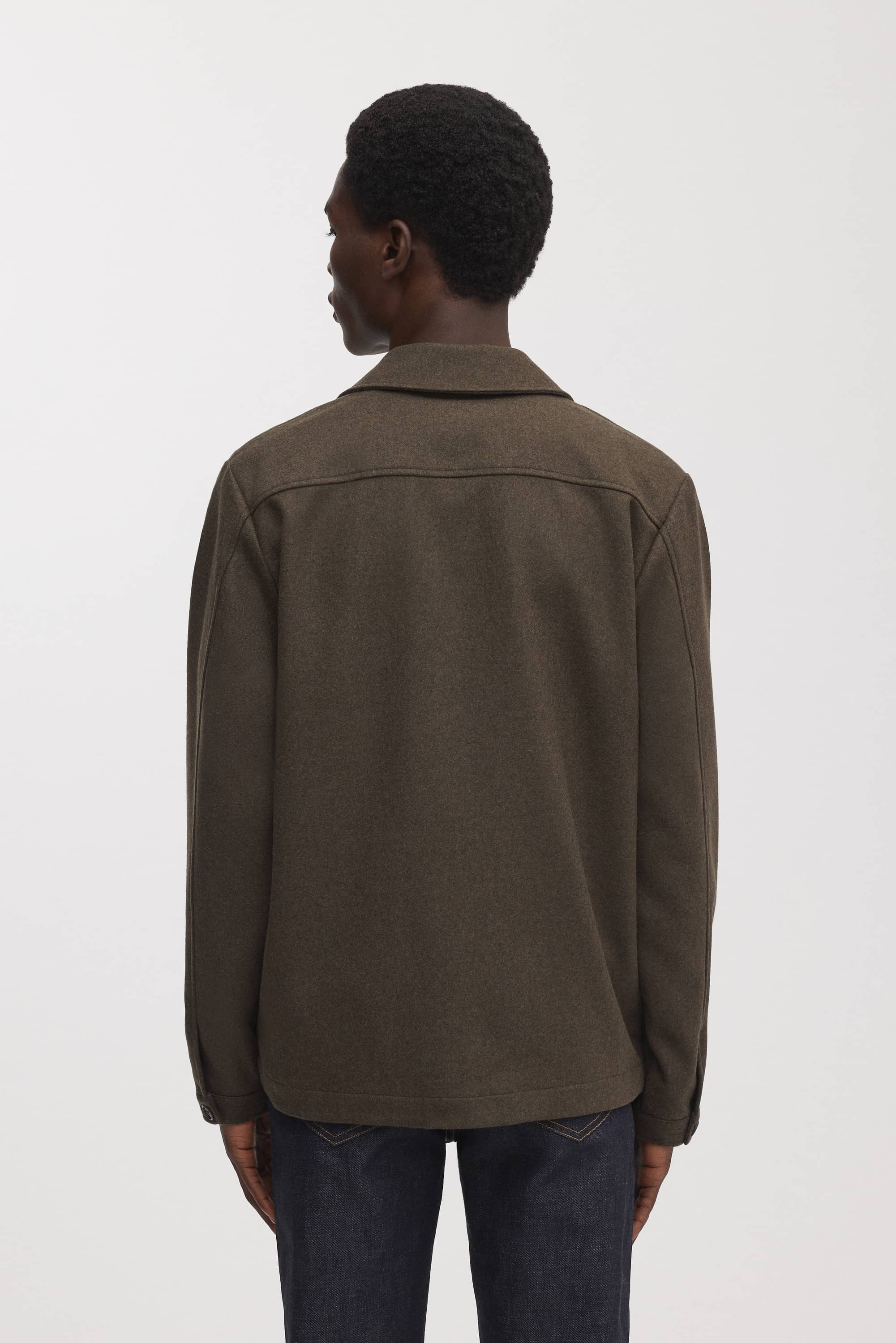 Image number 4 of The Wool Overshirt